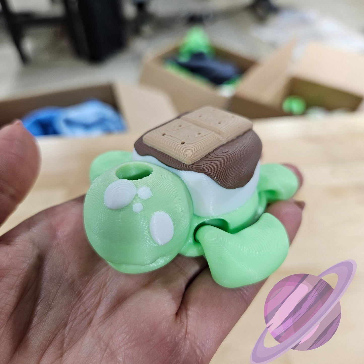 SMORE TURTLE STRAW BUDDY