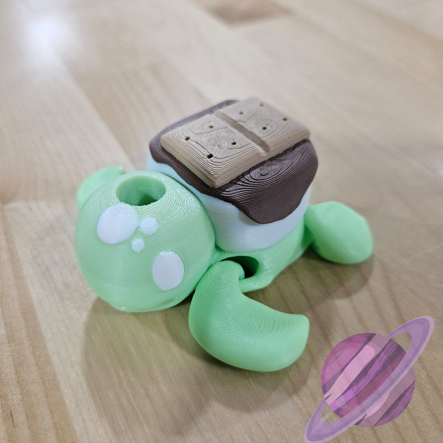 SMORE TURTLE STRAW BUDDY