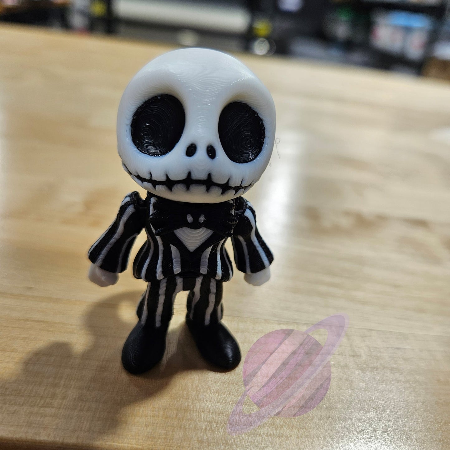 NIGHTMARE SKELETON STRAW BUDDY