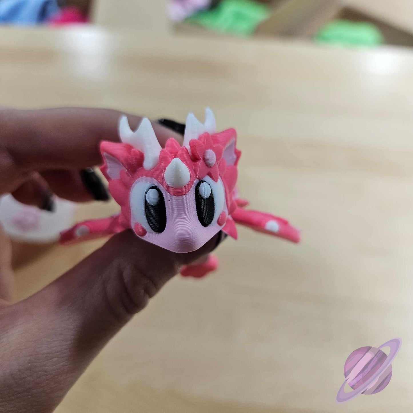 PINK SAKURA DRAGON AND EGG