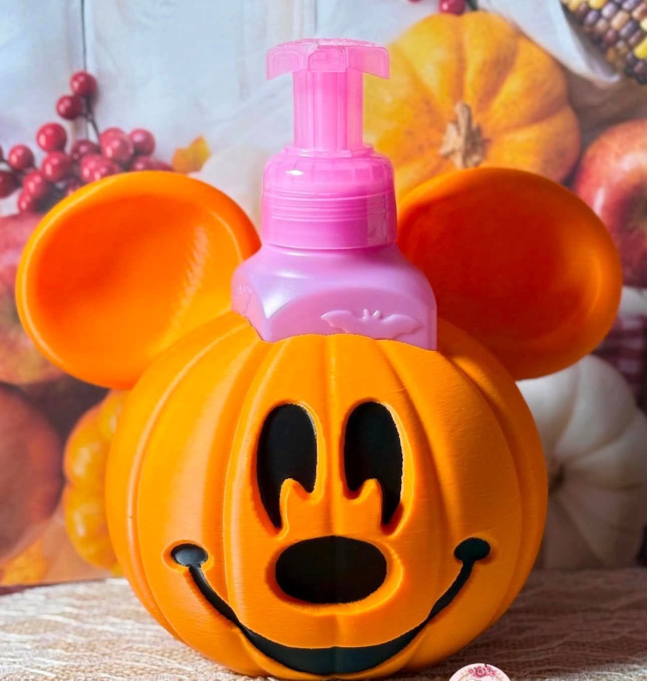 PUMPKIN MOUSE SOAP HOLDERS- 3D PRINTED