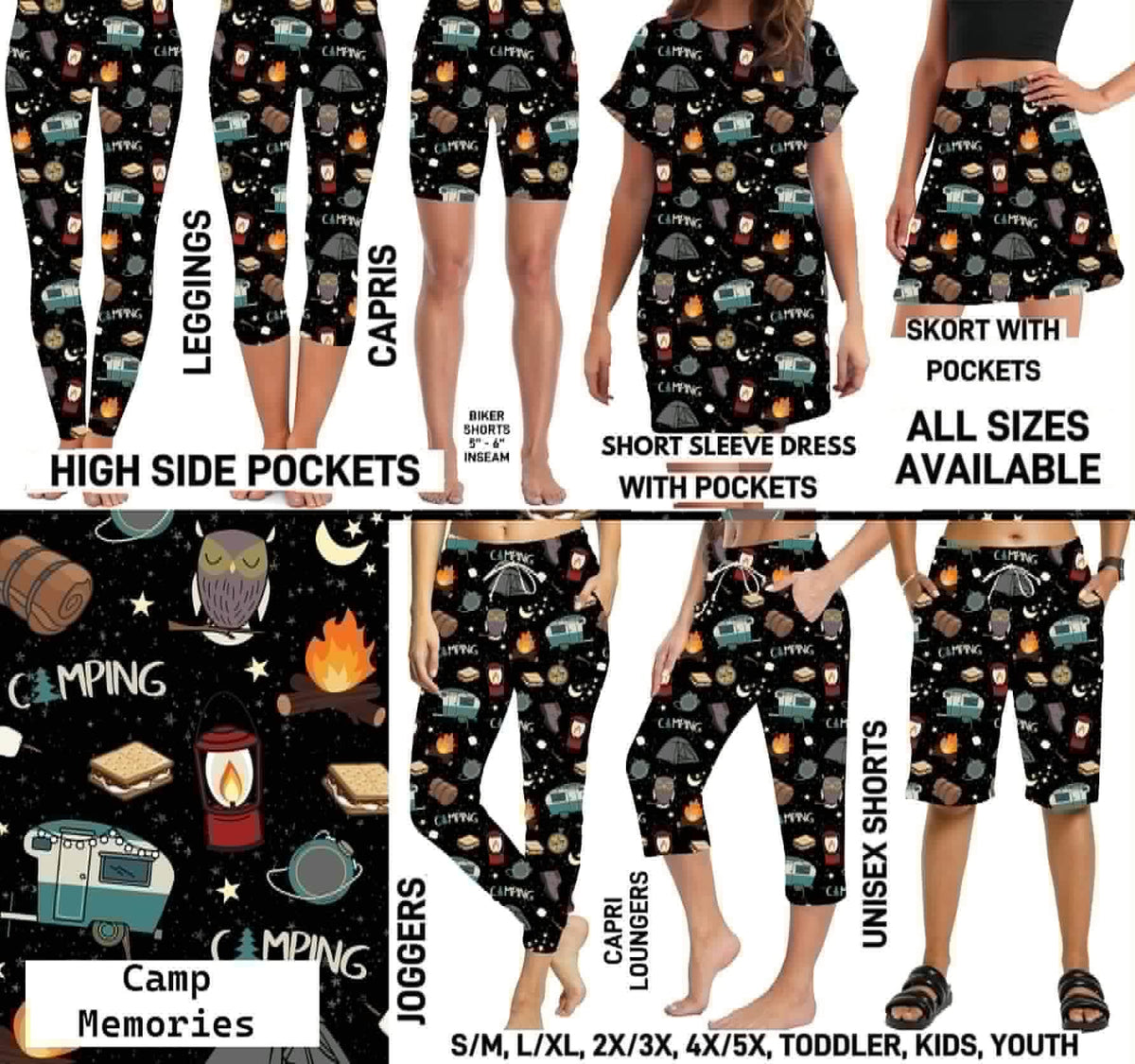 300BT - Camp Memories - Preorder Due 10/4 ETA: Early Dec