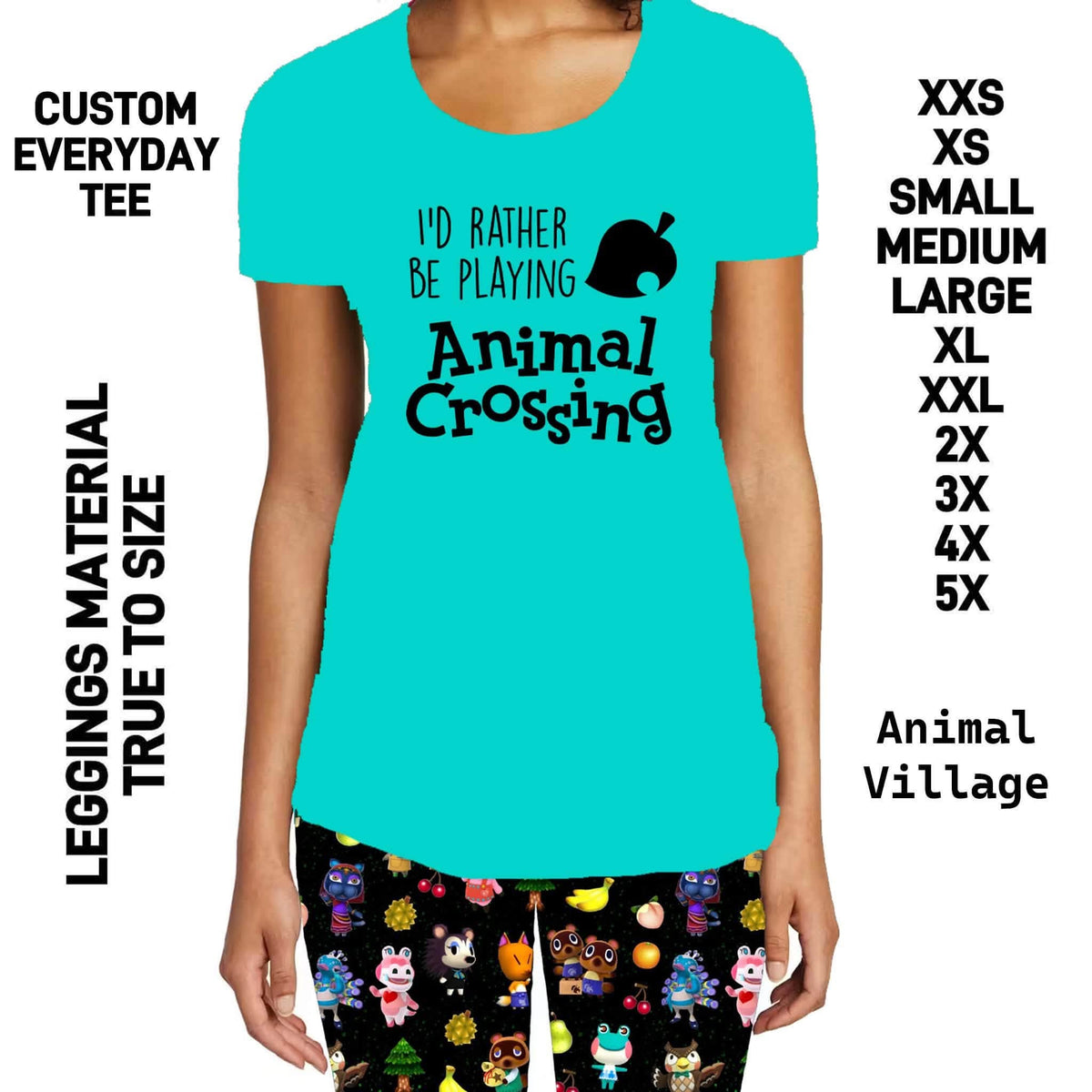 300BT - Animal Village Everyday Tee - Preorder Due 10/4 ETA: Early Dec