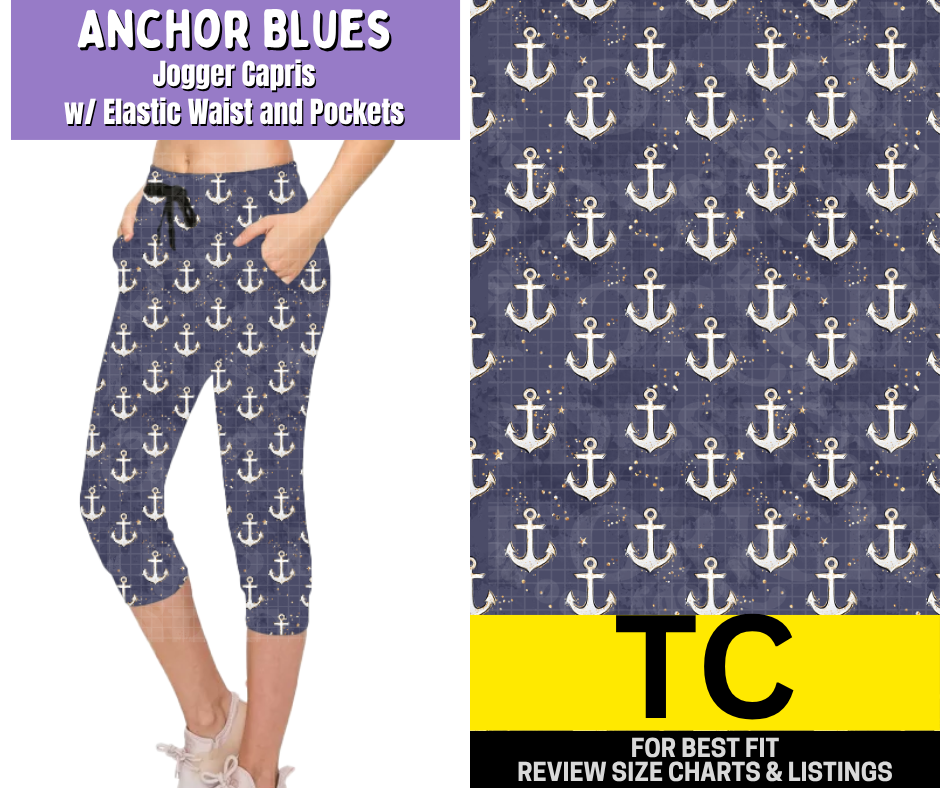 Anchor Blues Jogger Capri