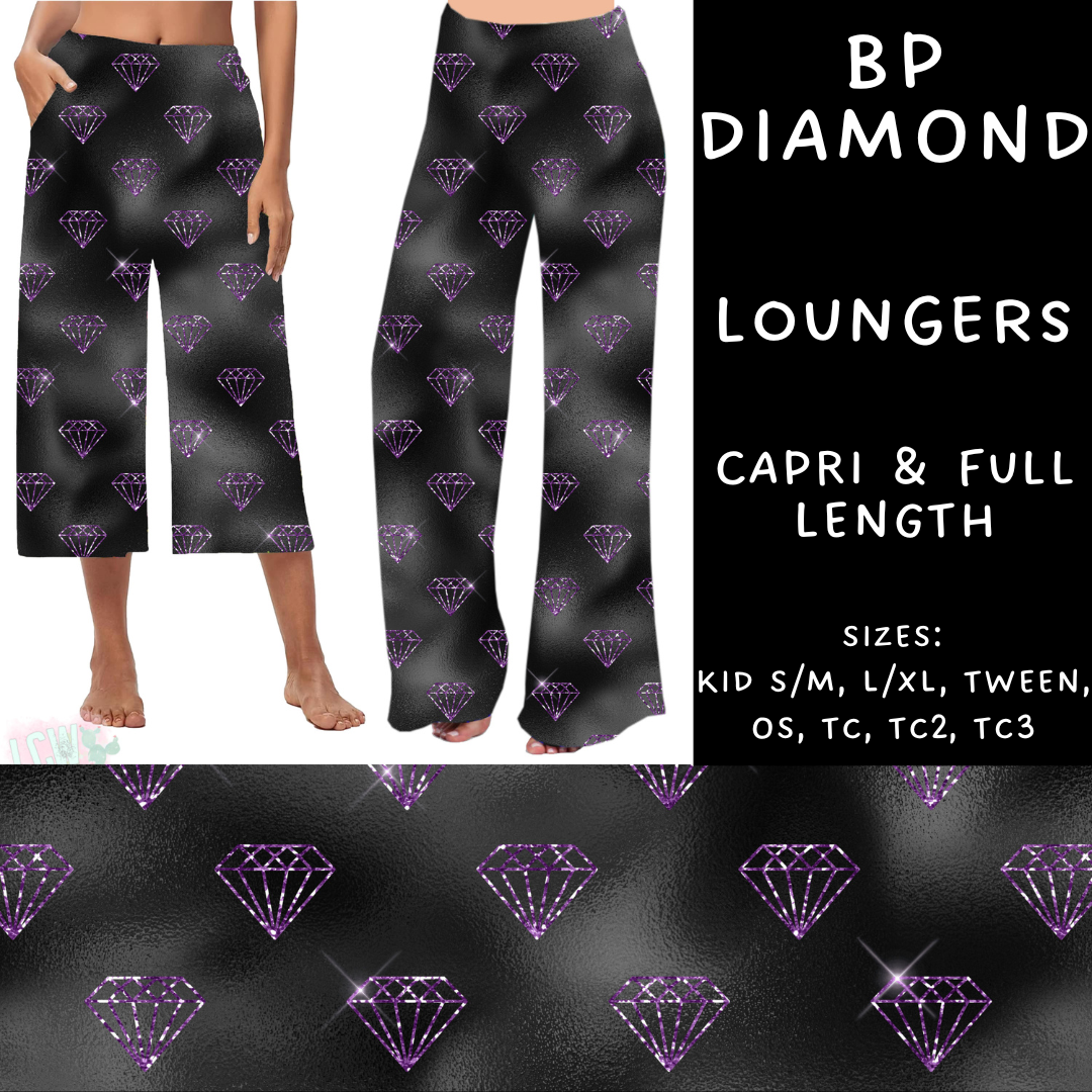 Ready To Ship - BP Diamond - Capri Loungers TC