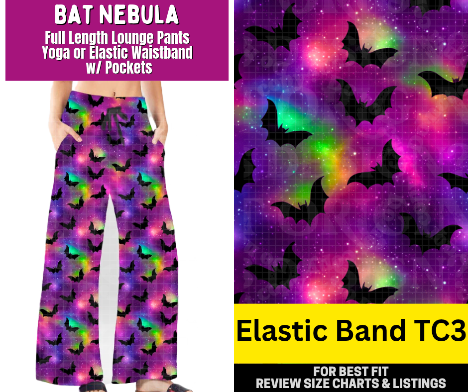 Bat Nebula Full Length Lounge Pants