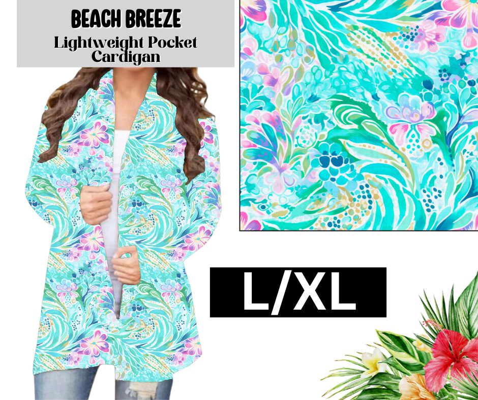 Beach Breeze Pocket Cardigan
