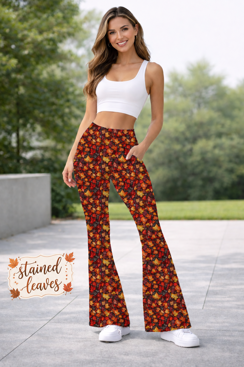 STAINED LEAVES-YOGA FLARE PREORDER- CLOSING 9/14