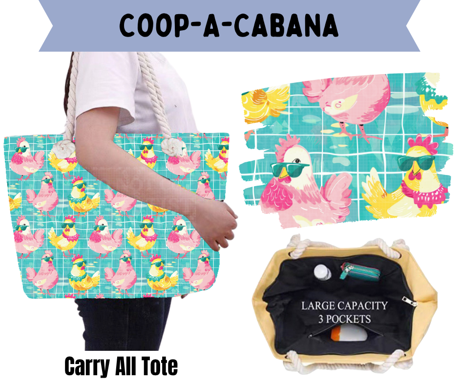 Coop-A-Cabana Carry All Tote