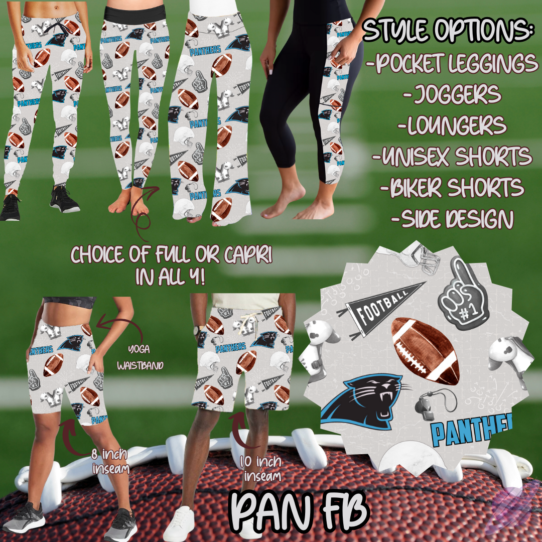 PAN FB-GAME DAY RUN- PREORDER CLOSING 7/13