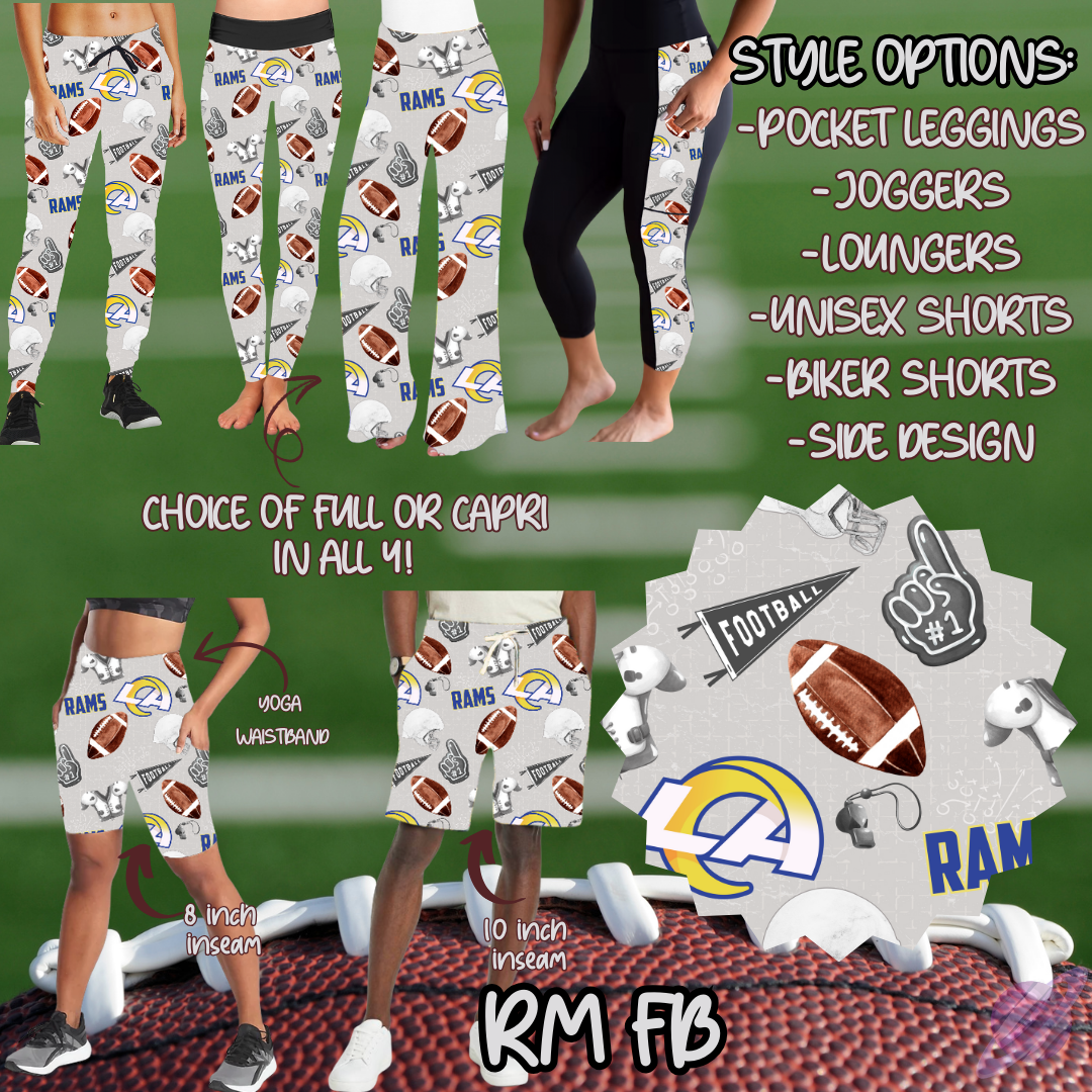 RM FB-GAME DAY RUN- PREORDER CLOSING 7/13