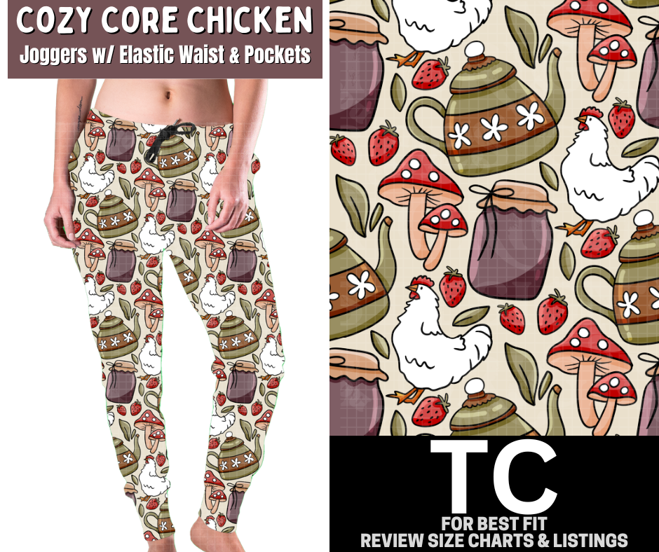 Cozy Core Chicken Joggers
