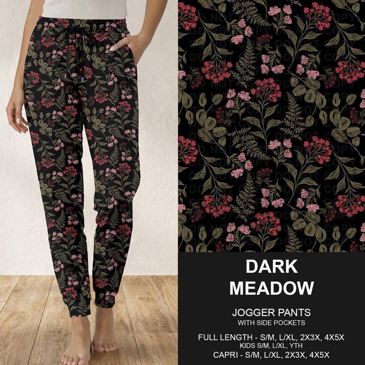 B316 - Preorder Dark Meadow Joggers (Closes 10/11. ETA: mid Dec.)