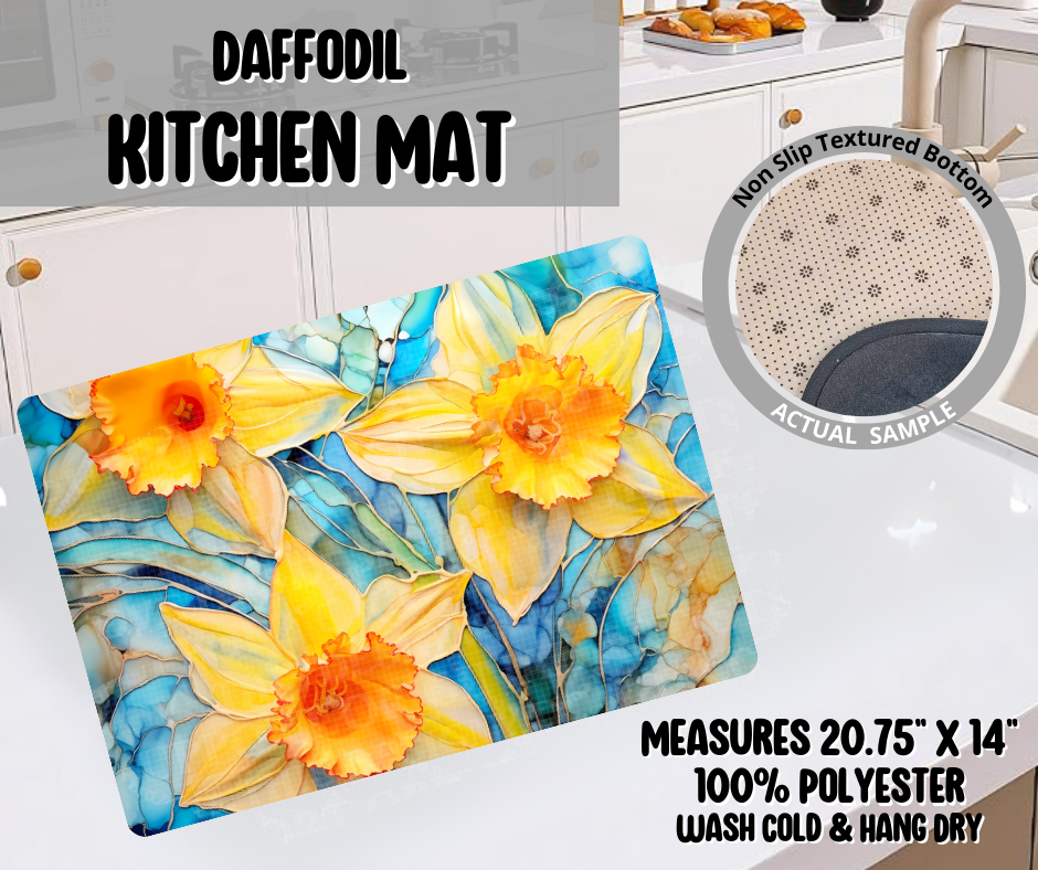Daffodil Kitchen Mat