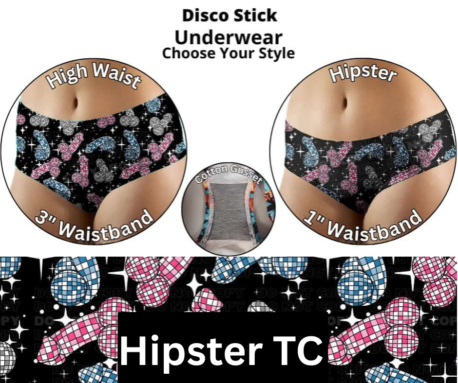 Disco Stick Hipster & High Waist Underwear