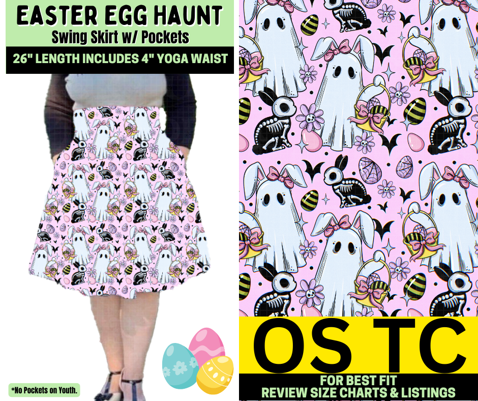 Easter Egg Haunt Swing Skirt