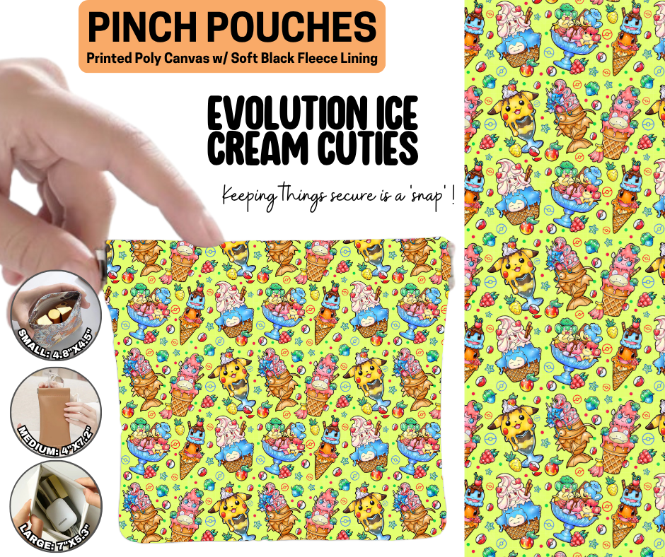 Evolution Ice Cream Cuties Pinch Pouches