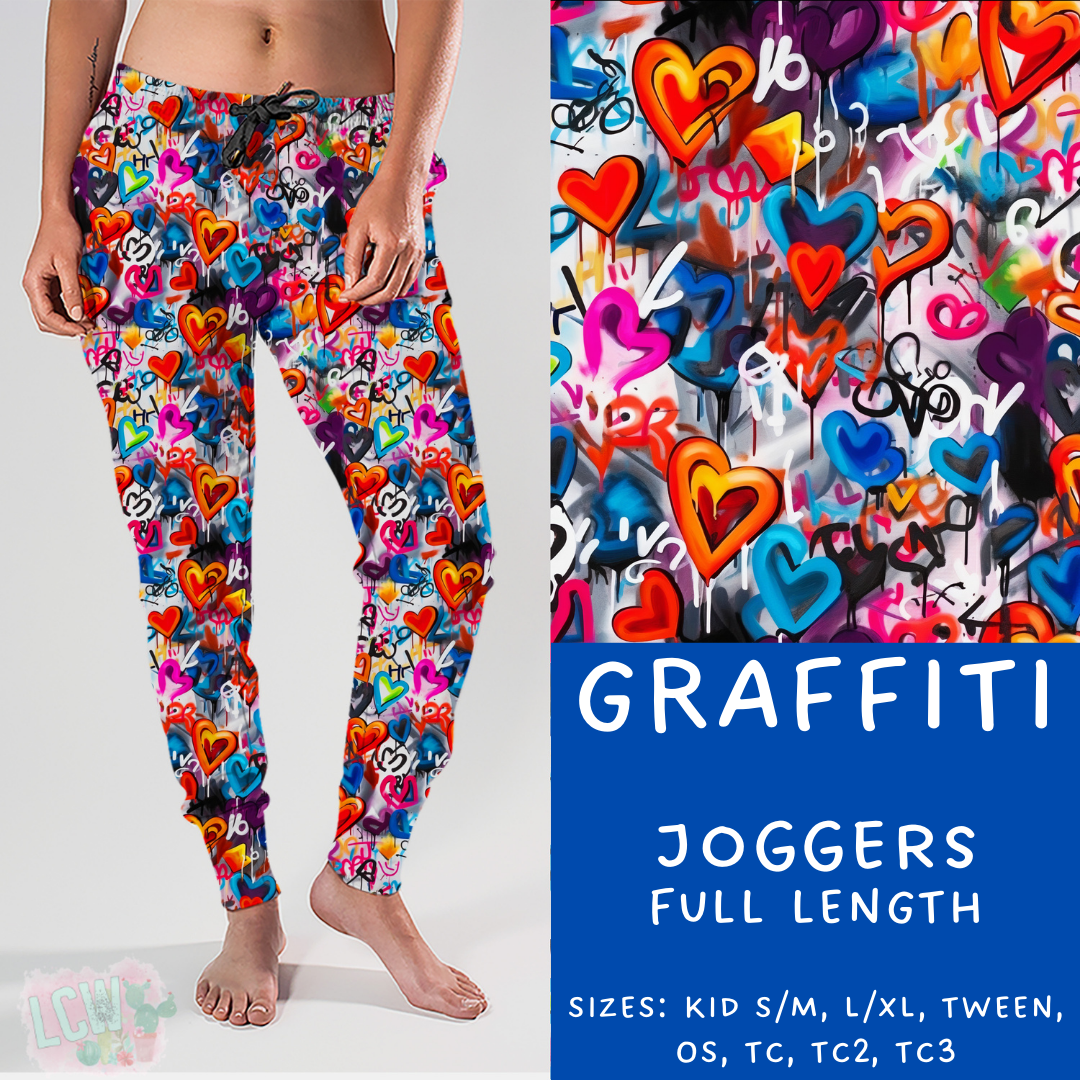 Ready to Ship Graffiti Joggers TC2