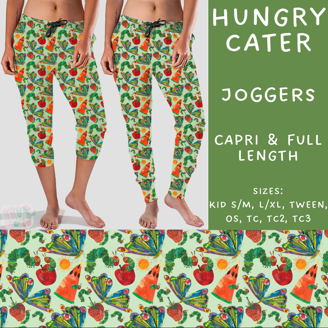 Ready To Ship - Hungry Cater - Full Length Joggers TC - Capri Joggers TC2