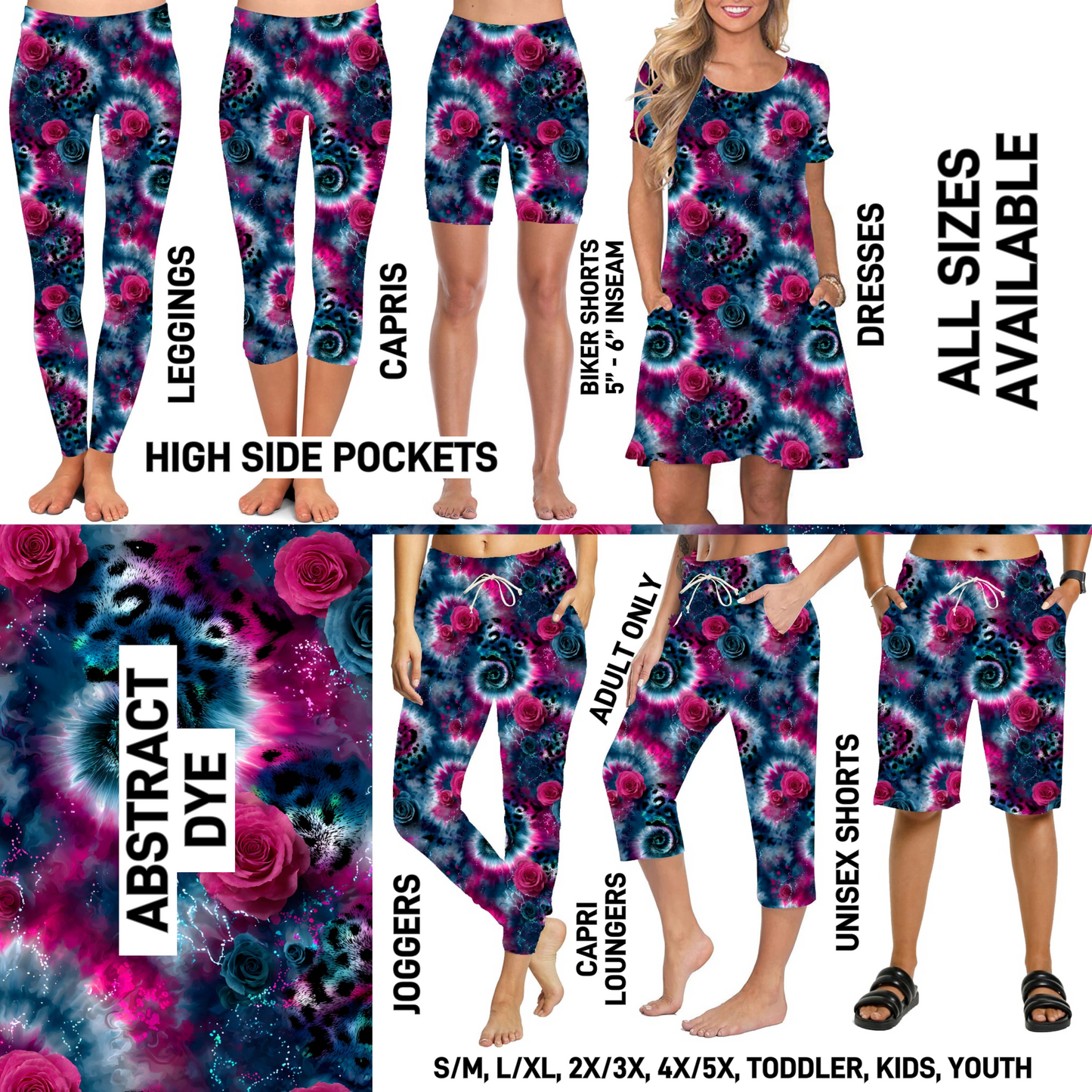 278BT - Abstract Dye - Preorder Closing 1/11 ETA: Mid March