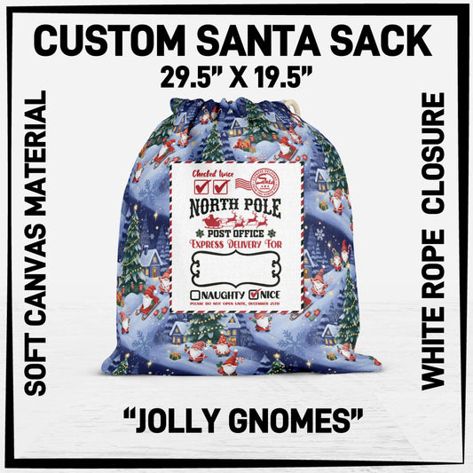 S3SK - Jolly Gnomes Santa Sack - Preorder ETA: Early Nov