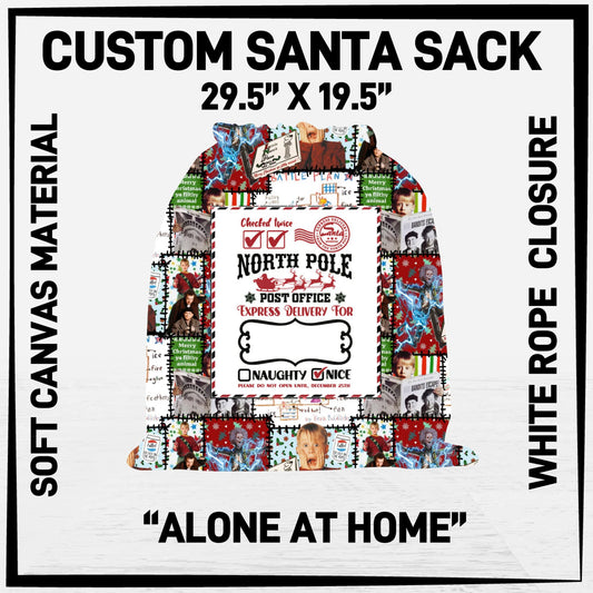 S3SK - Alone At Home Santa Sack - Preorder ETA: Early Nov