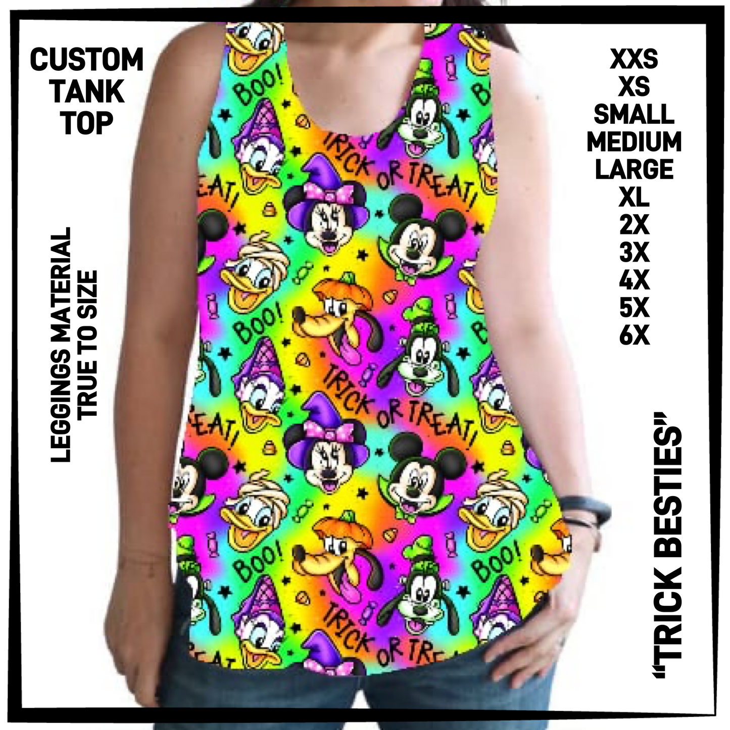 CTT1 - Trick Besties Tank Top - Preorder Closing 6/23 ETA: Late Aug