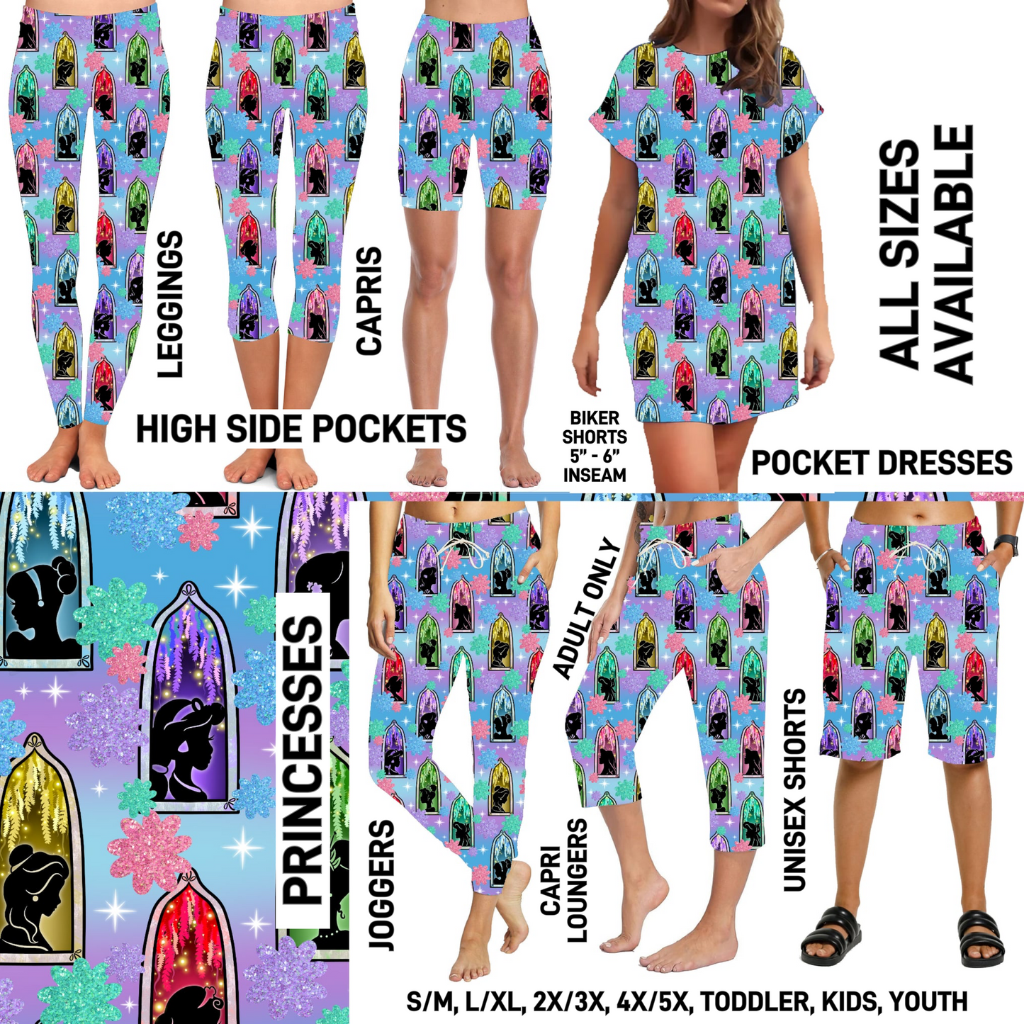 296BT - Princesses - Preorder Closing 7/5 ETA: Early Sept