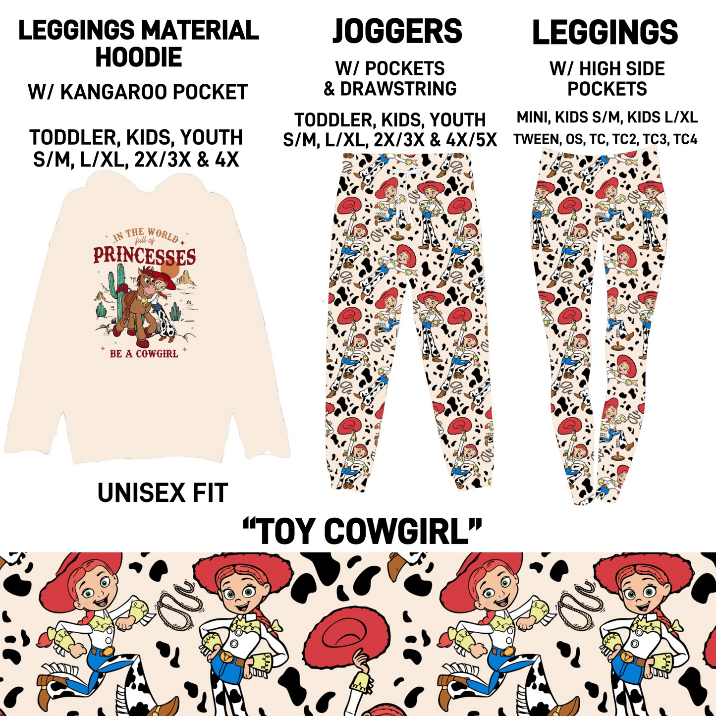 HD3S - Toy Cowgirl - Preorder Closing 7/12 ETA: Mid-Sept