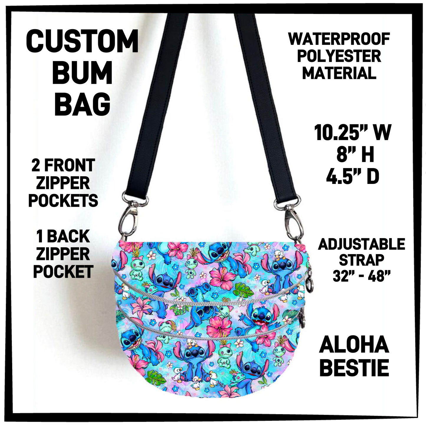 B1BM - Aloha Bestie Bum Bag - Preorder Closing 8/19 ETA: Mid-Oct
