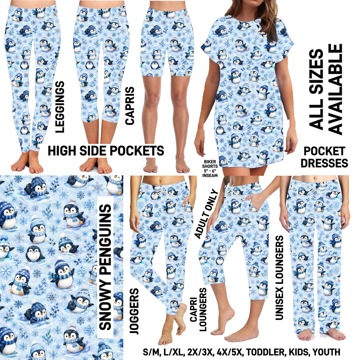 WW26 - Snowy Penguins - Preorder Closing 9/13 ETA: Mid-Dec