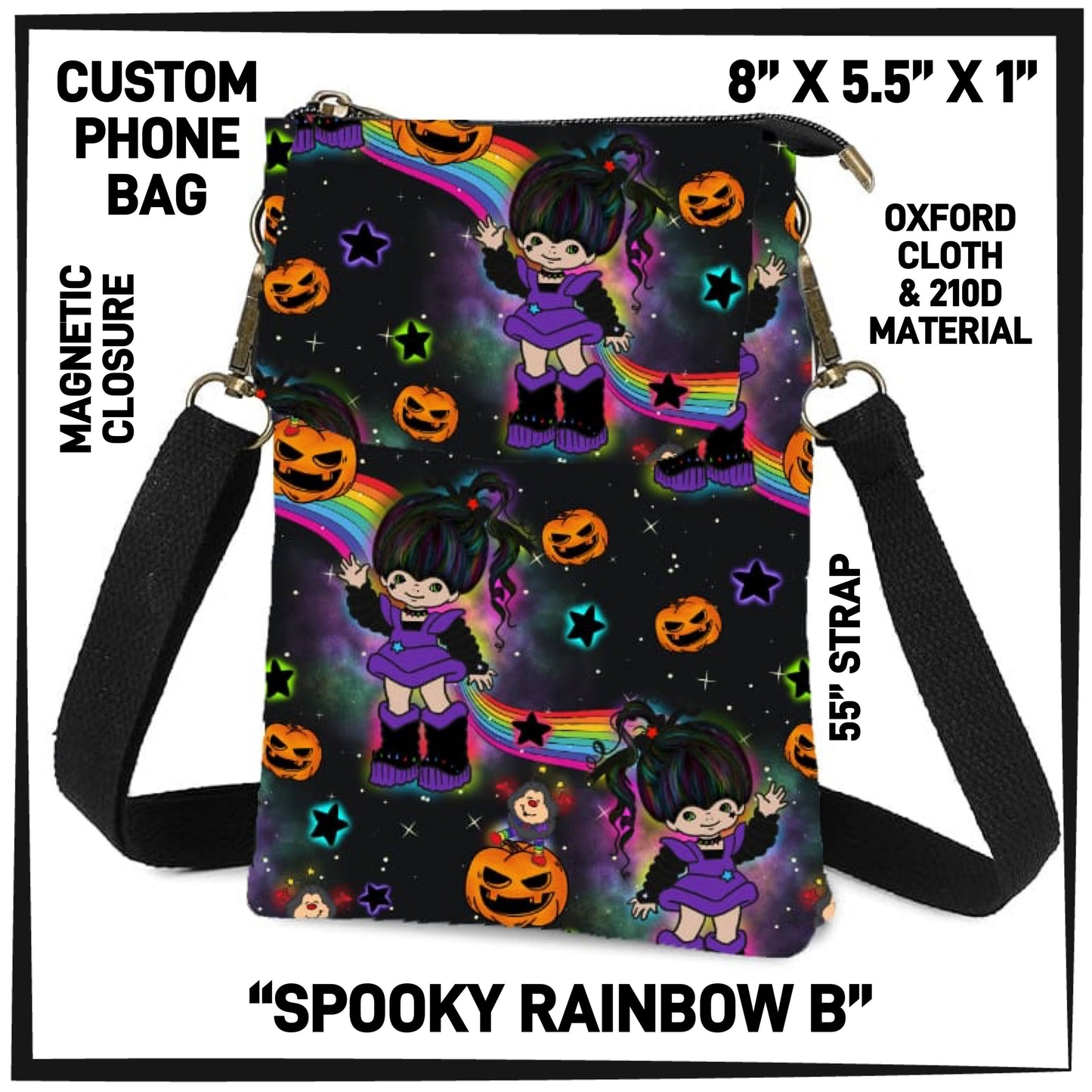 CP3H - Spooky Rainbow B Phone Bag - Preorder ETA: Mid-Oct