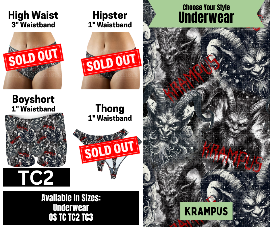 Krampus Boyshort Underwear