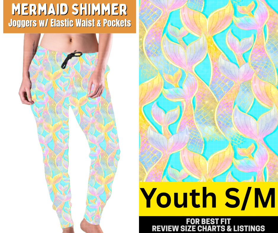 Mermaid Shimmer Joggers