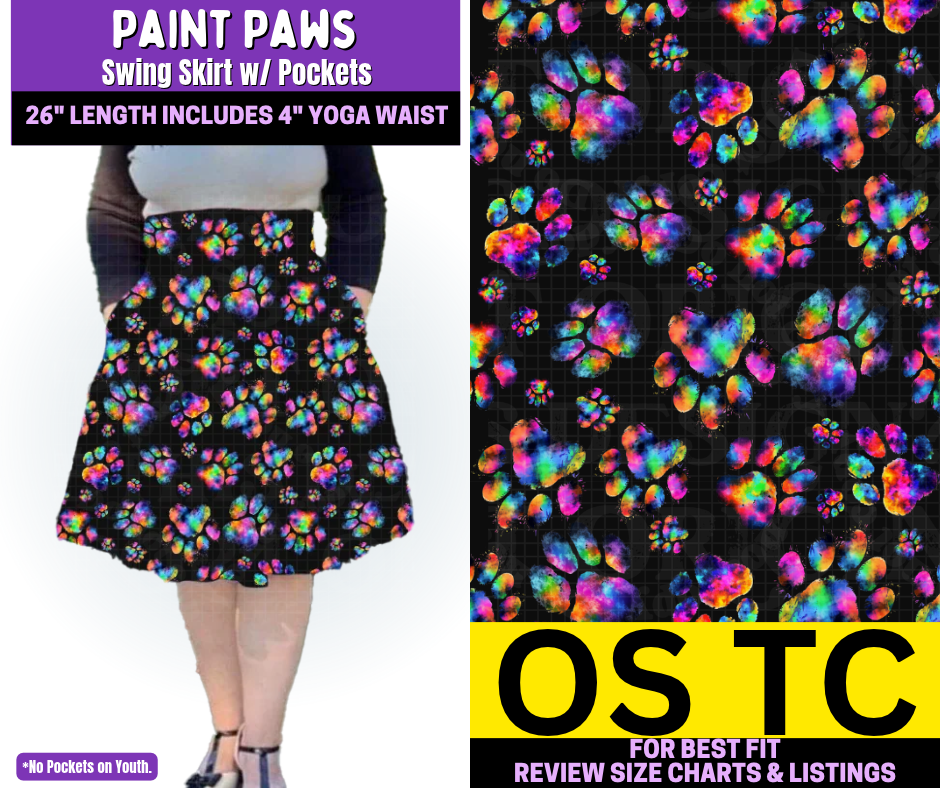 Paint Paws Swing Skirt