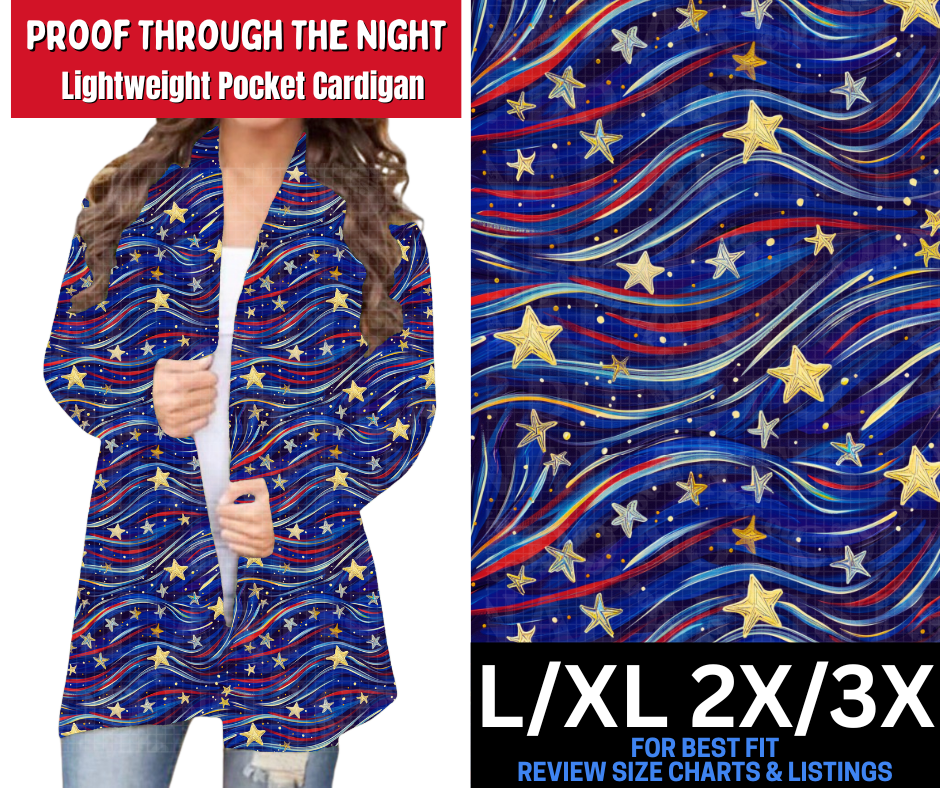 Proof Through The Night Pocket Cardigan