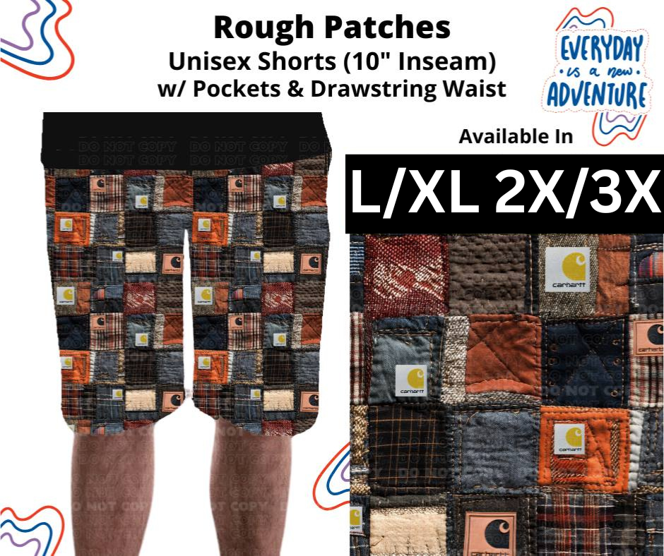 Rough Patches Unisex Shorts