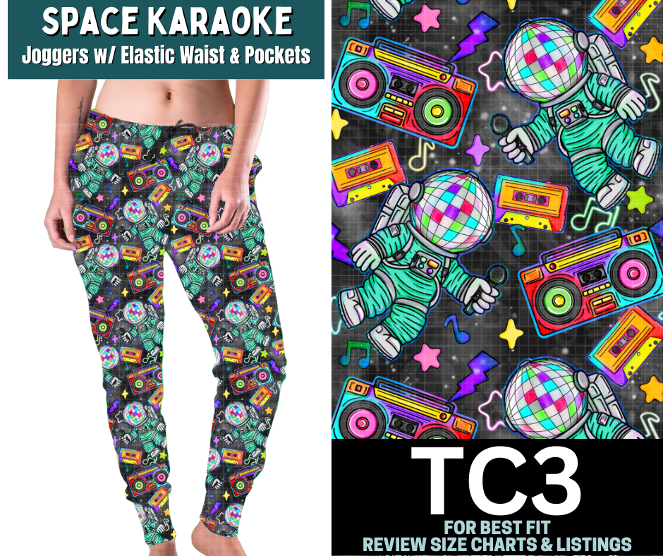 Space Karaoke Joggers