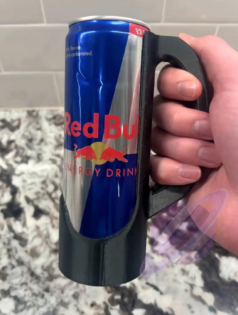 ENERGY DRINK CUP HOLDER WITH HANDLE