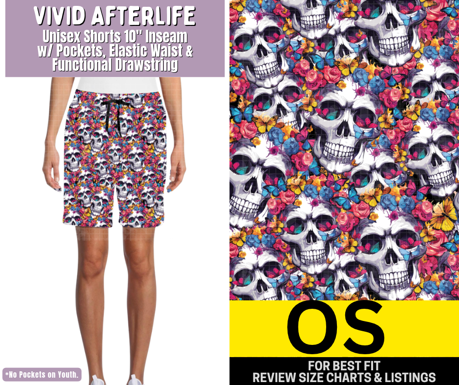 Vivid Afterlife Unisex Shorts