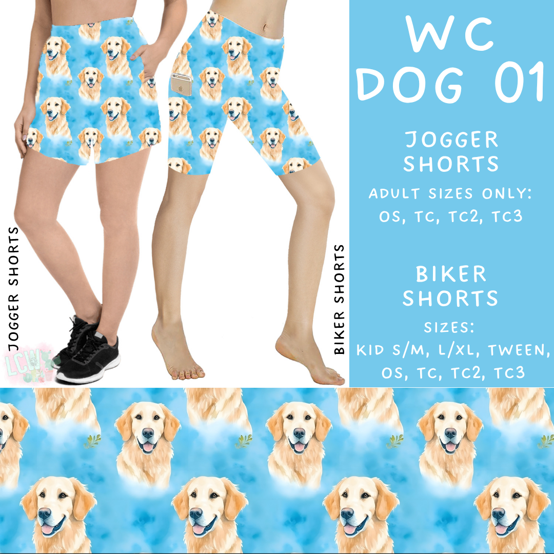 Ready to Ship - WC DOG 01 Jogger Shorts - TC2