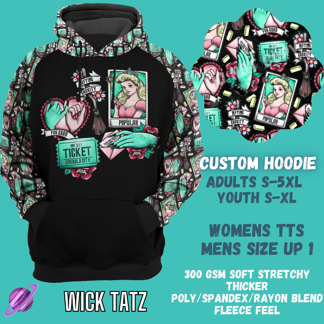 WICK TATZ- HOODIE OUTFIT RUN- PREORDER 2/20