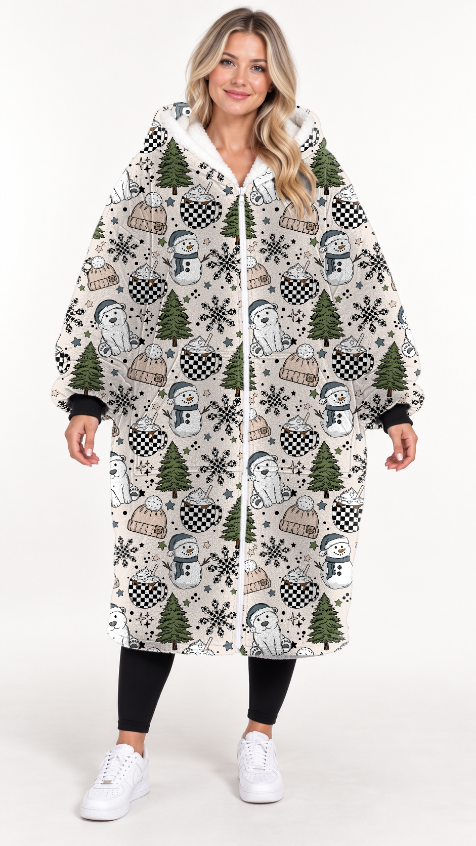 WINTER CHECKER-HOODIE BLANKET PREORDER-CLOSING 9/20