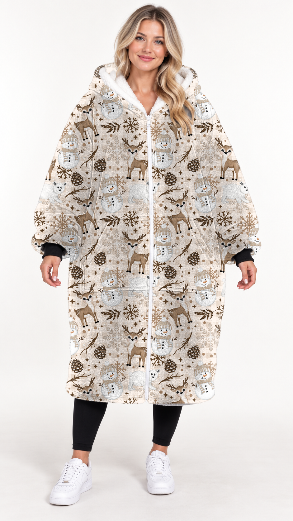 WINTER DEER-HOODIE BLANKET PREORDER-CLOSING 9/20