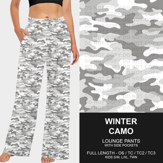 B251 - Preorder Winter Camo Lounge Pants (Closes 9/14. ETA mid Nov.)