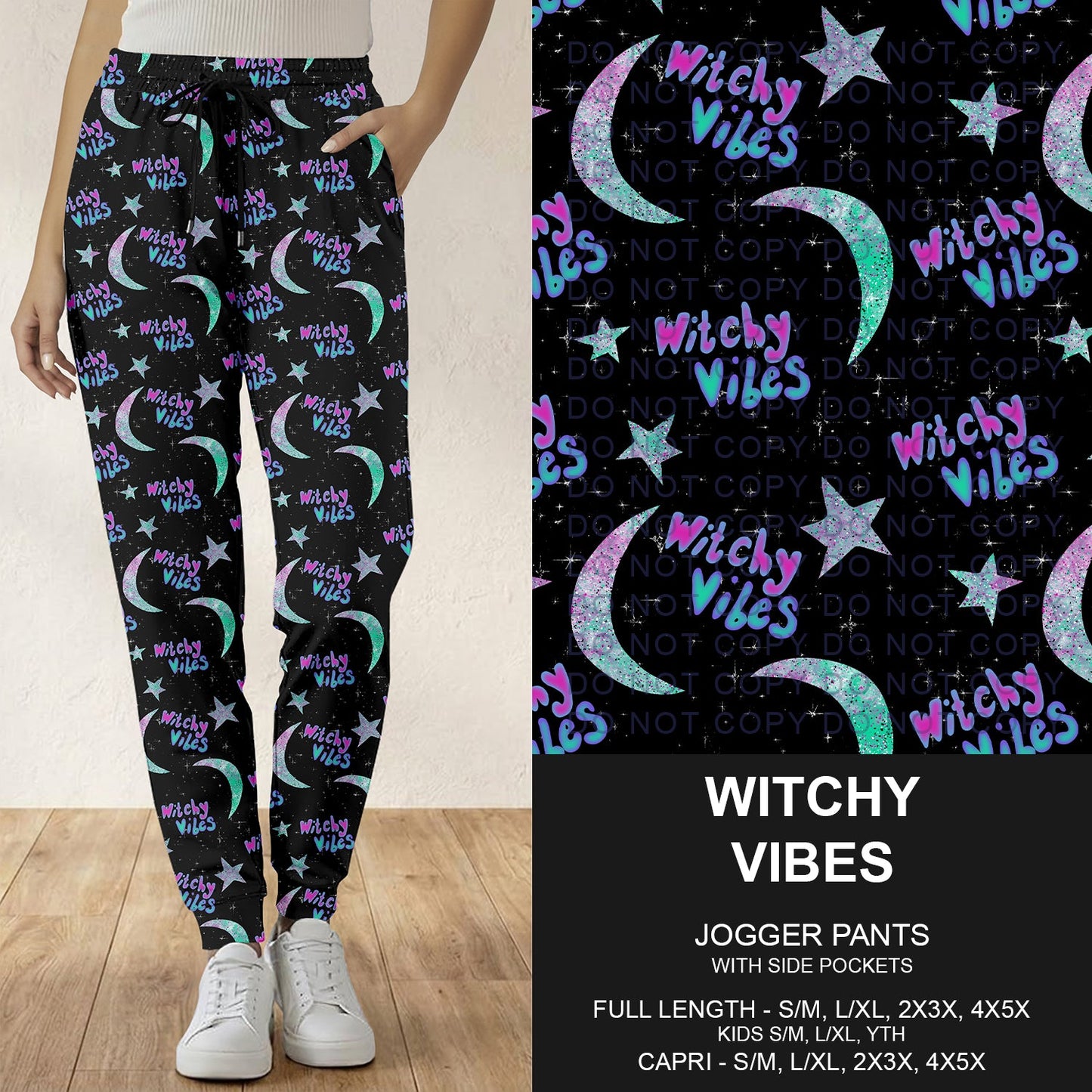 B297 - Preorder Witchy Vibes Joggers (Closes 6/28. ETA: early Sept.)