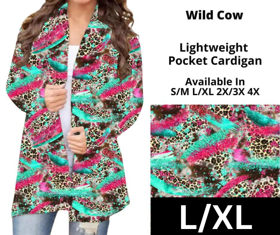 Wild Cow Pocket Cardigan