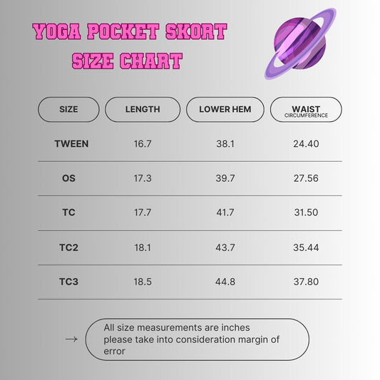 RAINBOW SWIRL -SKORT 4 PREORDER CLOSING 2/13