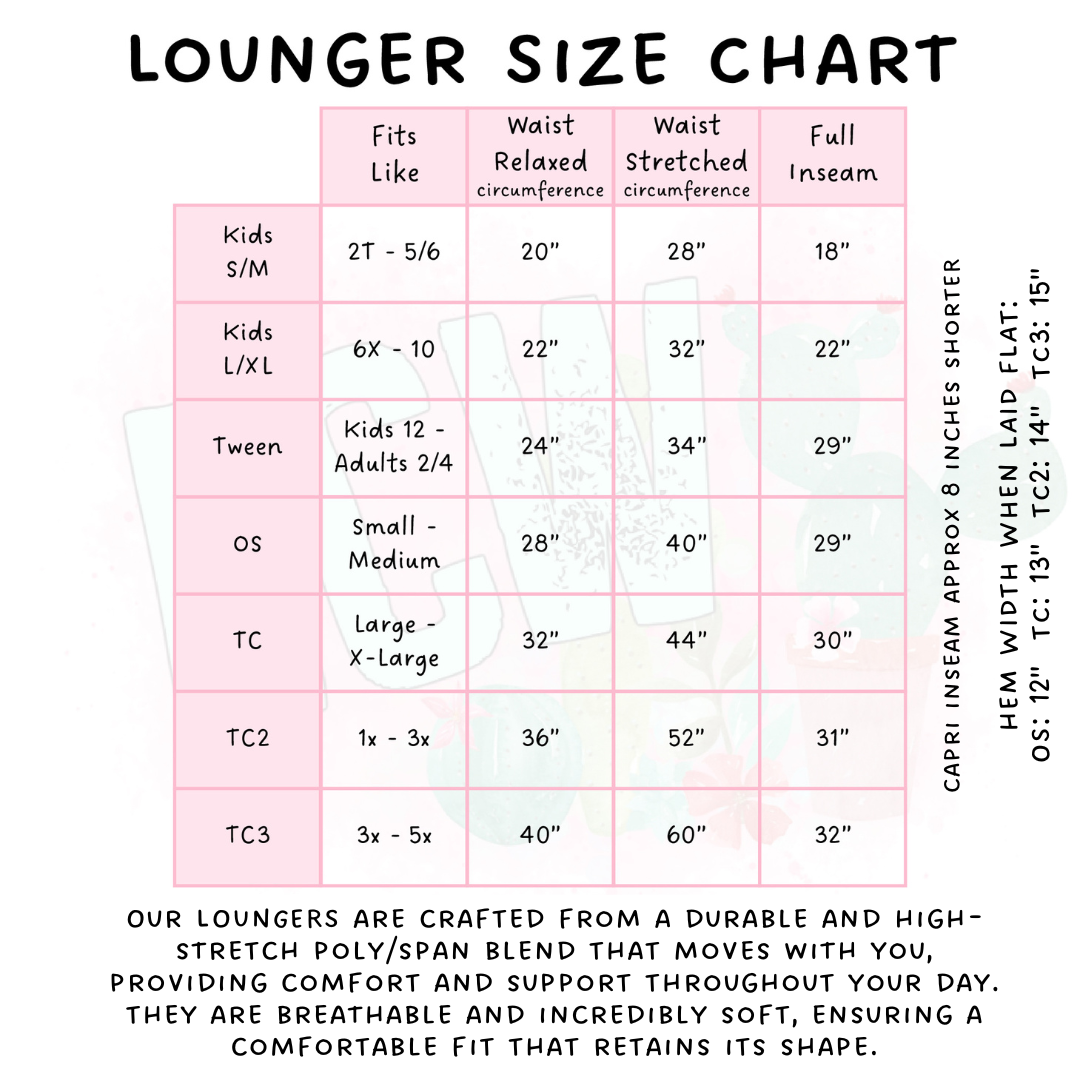 Ready To Ship - BP Diamond - Capri Loungers TC