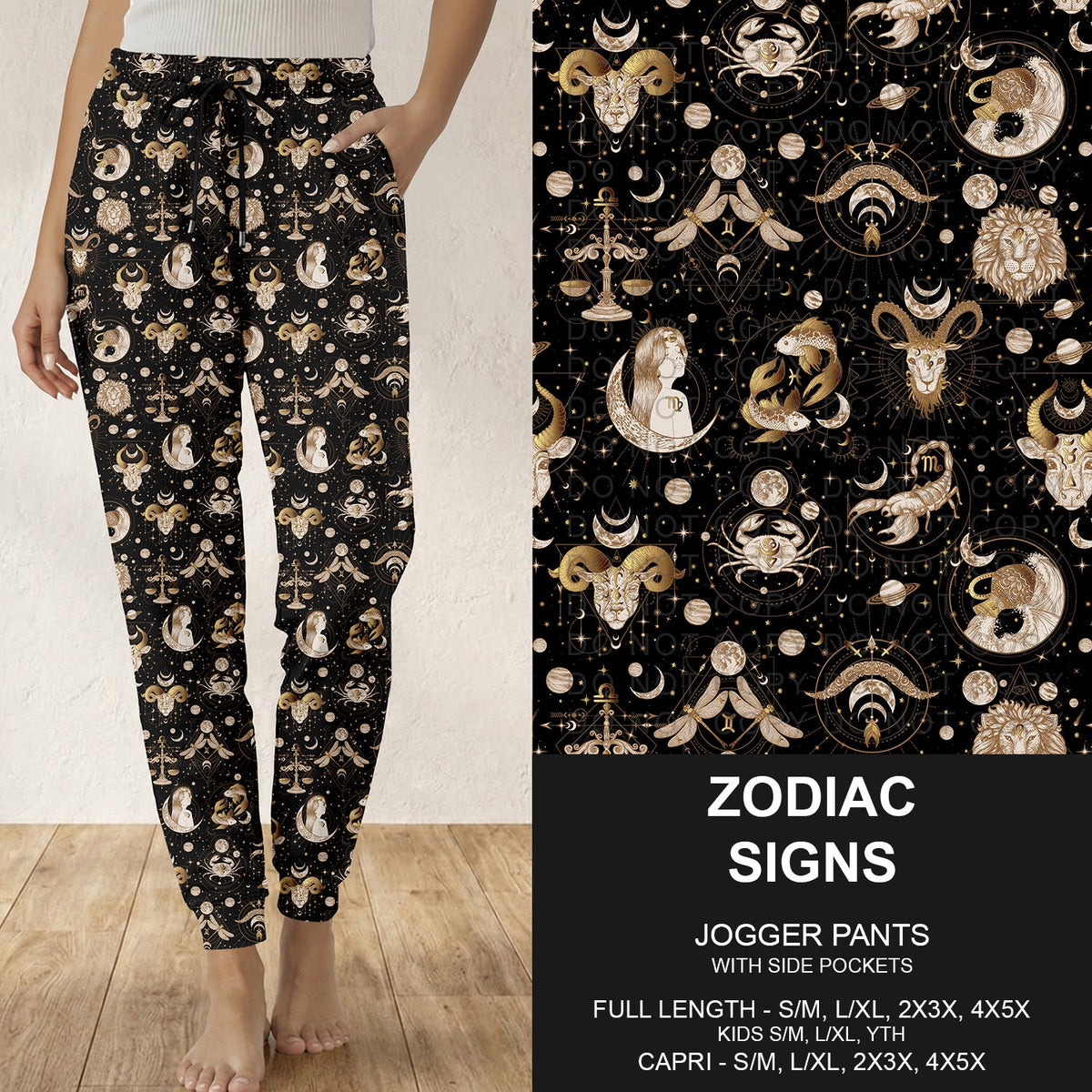 B316 - Preorder Zodiac Signs Joggers (Closes 10/11. ETA: mid Dec.)